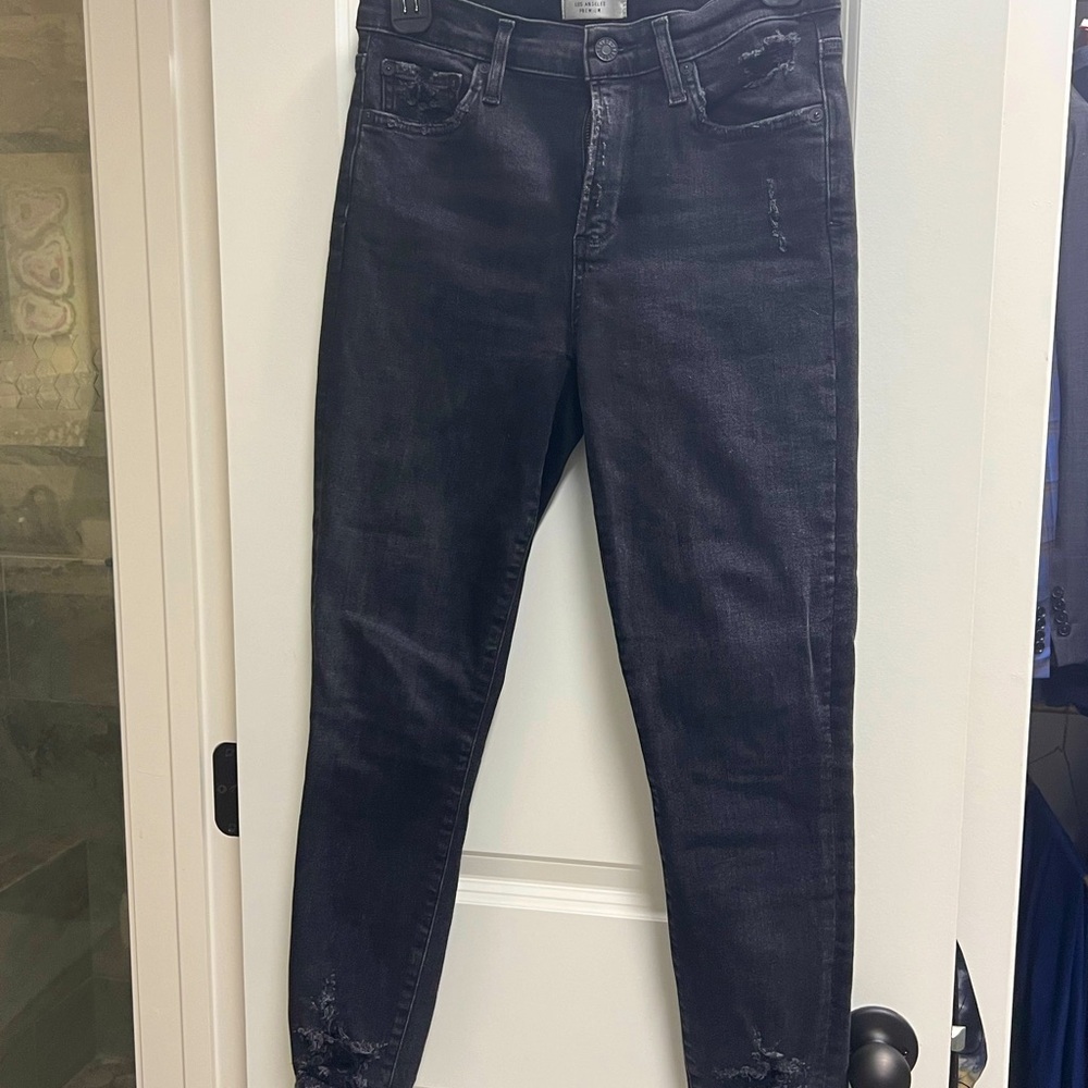 AGOLDE SOPHIE DISTRESSED JEAN SIZE 28